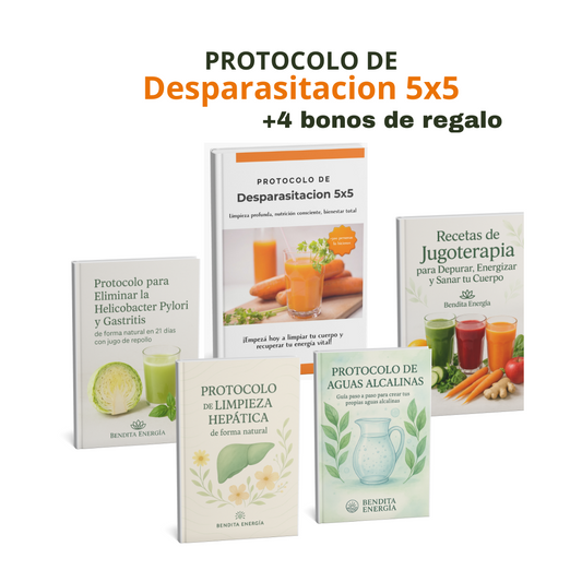Protocolo de desparasitación: Desintoxica tu cuerpo en 7 días